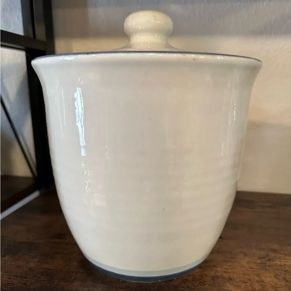 Pfaltzgraff Canister Storage Jar Lid‎ Rustic Farmhouse Kitchen Decor